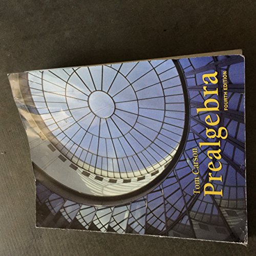 Prealgebra by Tom Carson – Comprehensive Math Foundation Book view 2