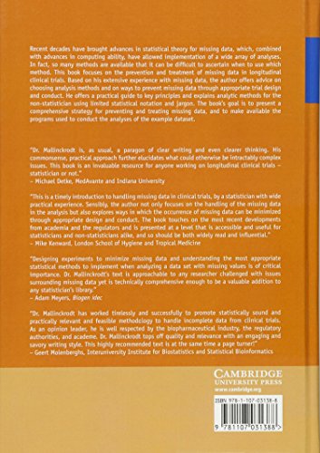 Preventing and Treating Missing Data in Longitudinal Clinical Trials: A Practical Guide (Practical Guides to Biostatistics and Epidemiology) view 3