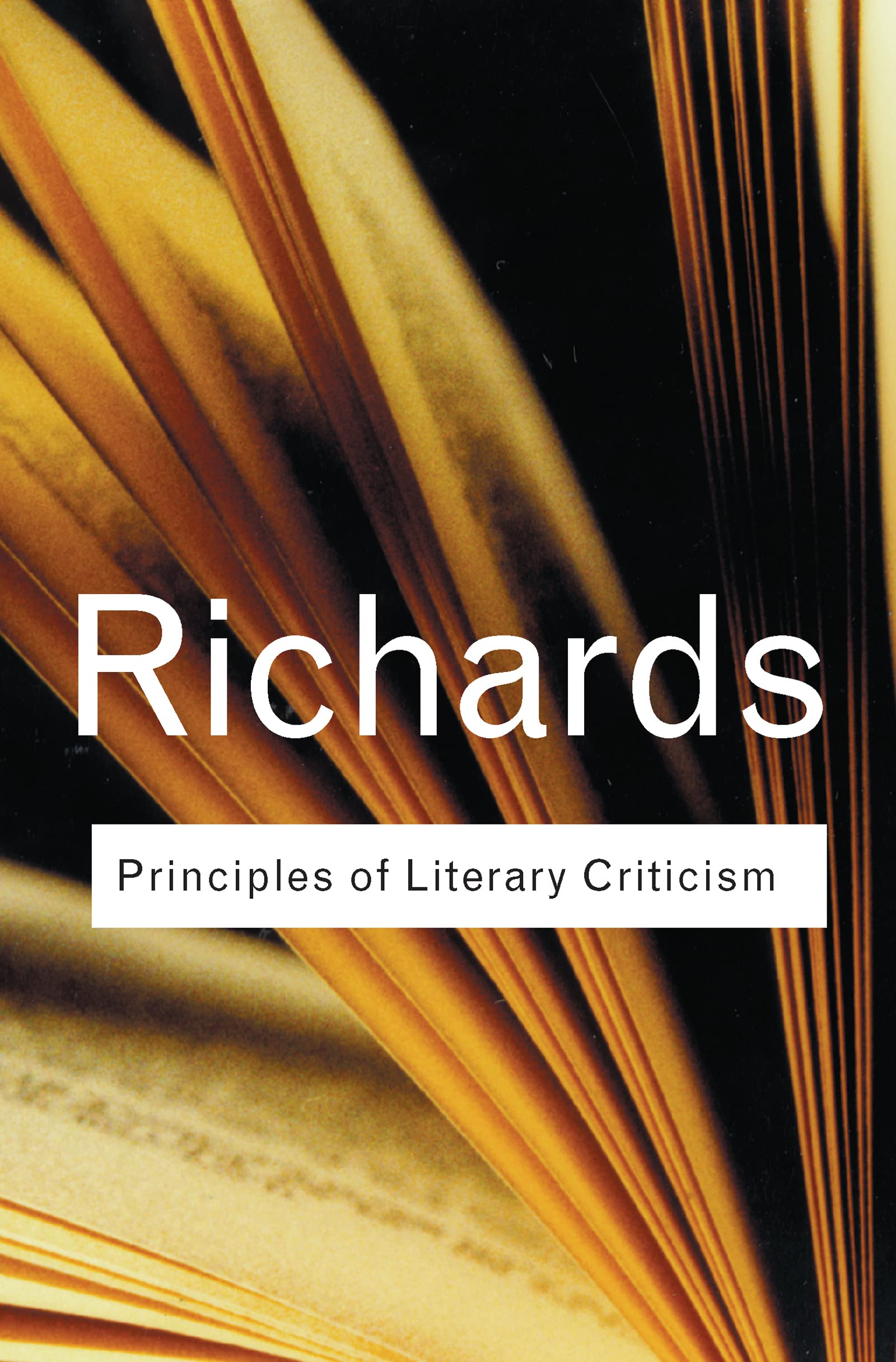 Buy Principles of Literary Criticism by I. A. Richards — BookShops.in