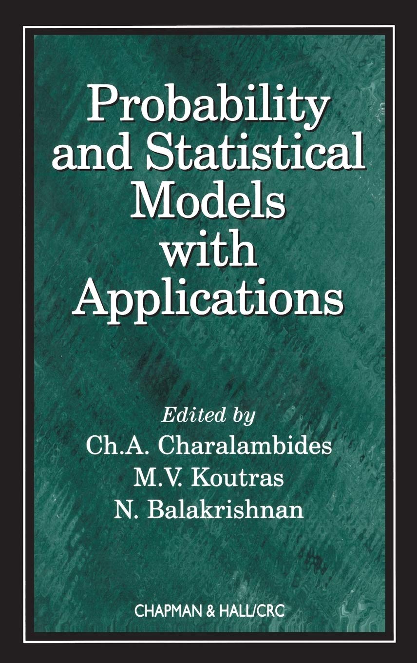 Buy Probability and Statistical Models With Applications — BookShops.in