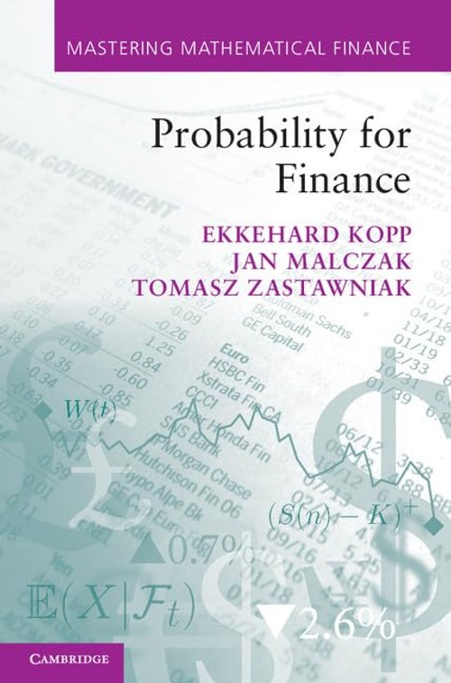 Buy Probability for Finance by Ekkehard Kopp — BookShops.in
