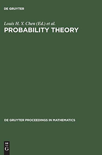 Probability Theory: Proceedings of the 1989 Singapore Probability Conference held at the National University of Singapore, June 8–16, 1989 (De Gruyter Proceedings in Mathematics) view 2