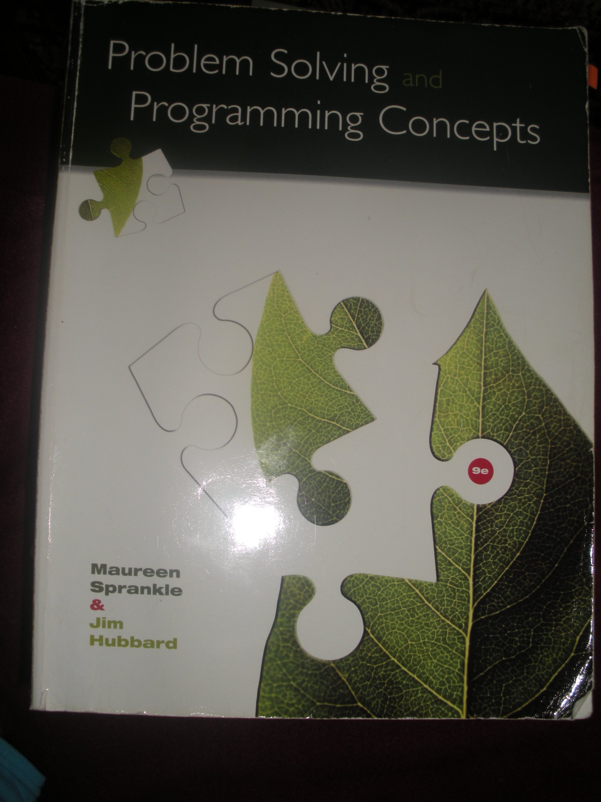 Buy Problem Solving & Programming Concepts by Maureen Sprankle – Programming Logic — BookShops.in