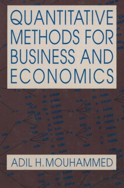 Buy Quantitative Methods for Business and Economics — BookShops.in