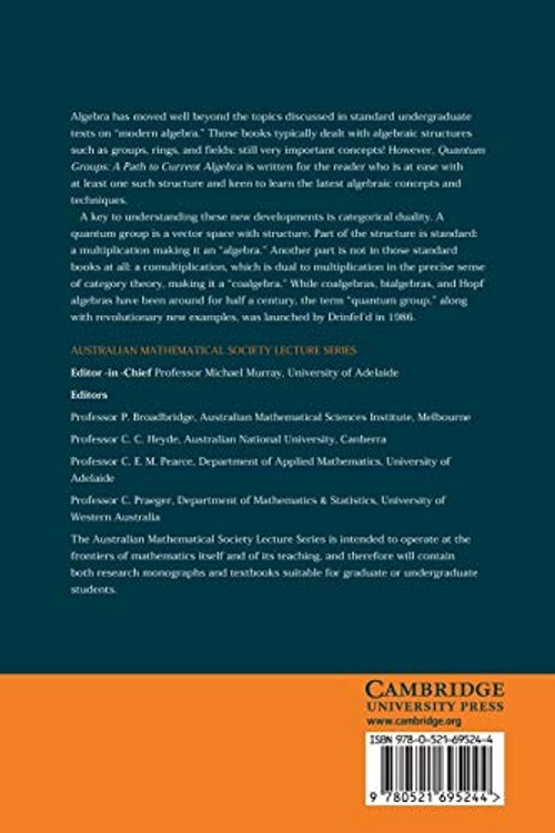 Quantum Groups: A Path to Current Algebra – Ross Street view 3