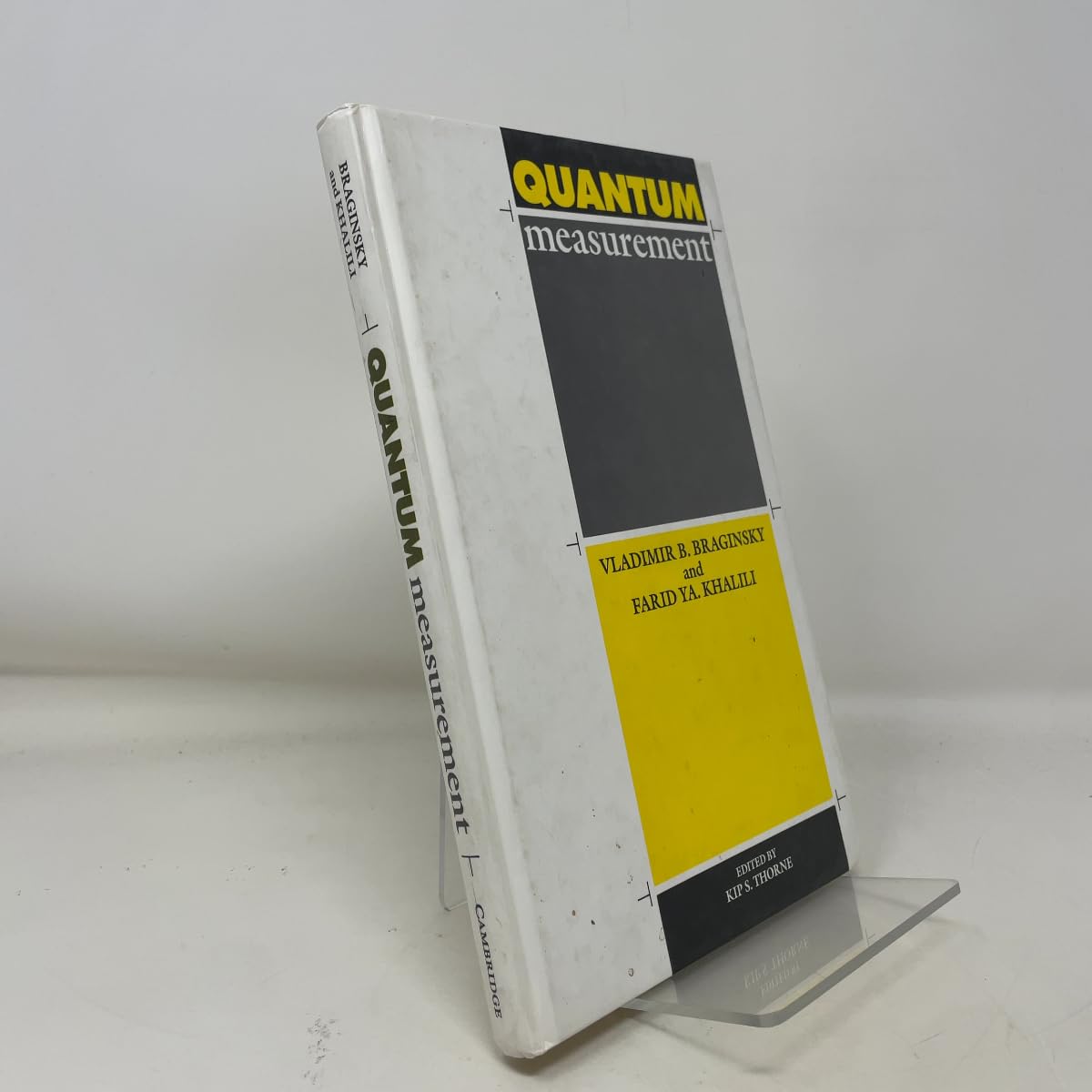 Buy Quantum Measurement by Vladimir B. Braginsky — BookShops.in