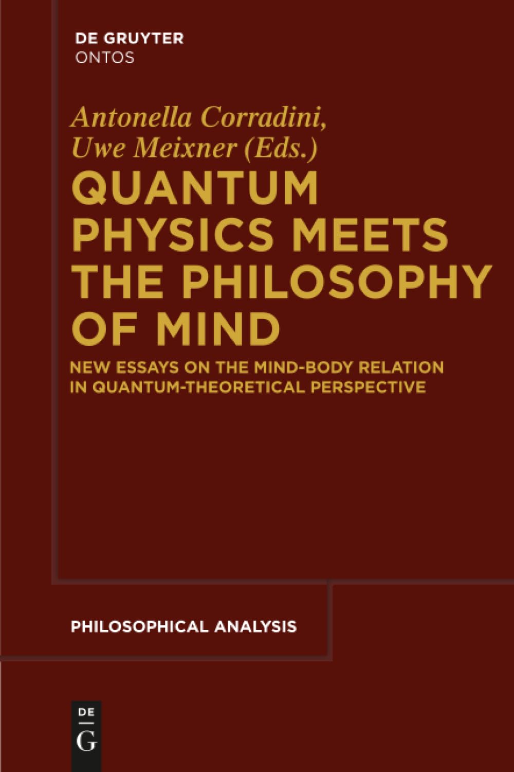 Buy Quantum Physics Meets the Philosophy of Mind by Corradini — BookShops.in