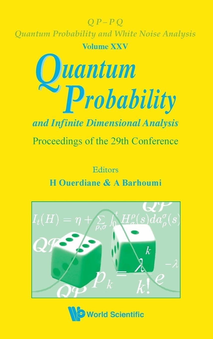 Buy Quantum Probability & Infinite Dimen.. (English, Ouerdiane H) — BookShops.in