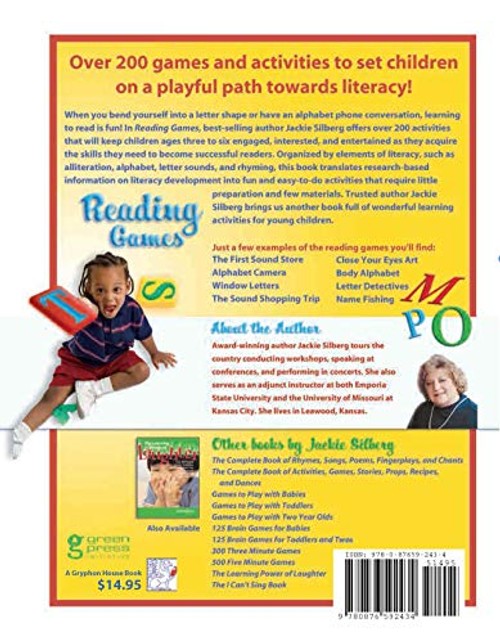 Reading Games For Young Children – Jackie Silberg – Gryphon House view 3