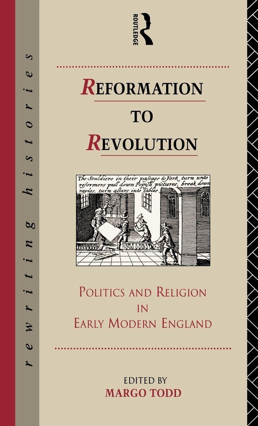 Buy Reformation to Revolution by Margo Todd — BookShops.in