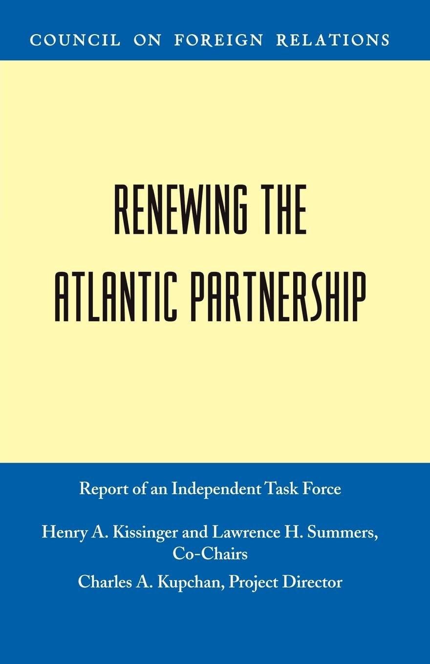 Buy Renewing the Atlantic Partnership by Henry A. Kissinger — BookShops.in