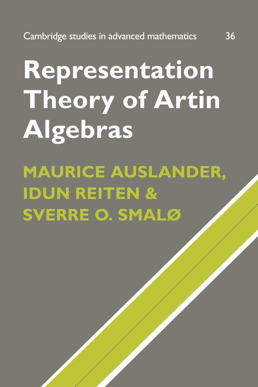 Buy Representation Theory of Artin Algebras by Auslander — BookShops.in