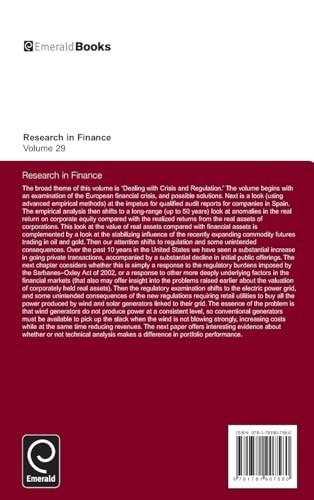 Research in Finance (English, John W. Kensinger) view 3