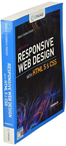 Responsive Web Design with HTML 5 & CSS | by Jessica Minnick | ‎ Cengage Learning | ‎ English | ‎ 9th Edition view 4