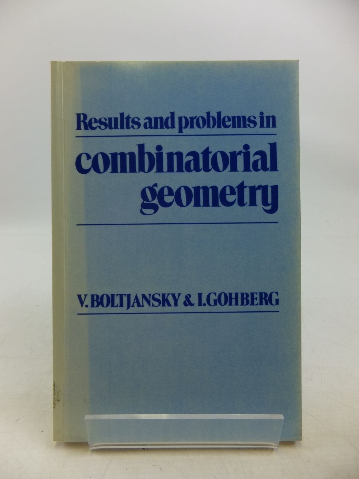 Buy Results and Problems in Combinatorial Geometry by Boltianski — BookShops.in