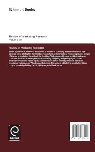Review of Marketing Research: 10 view 3