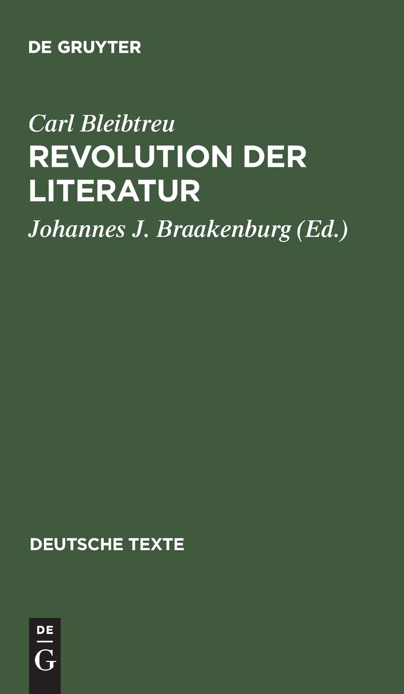 Buy Revolution der Literatur: 23 (Deutsche Texte) — BookShops.in