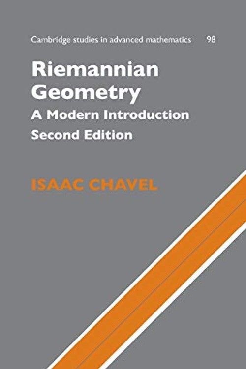 Riemannian Geometry: A Modern Introduction – Isaac Chavel view 2