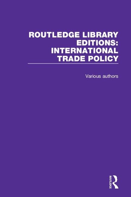 Buy International Trade Policy (English) — BookShops.in