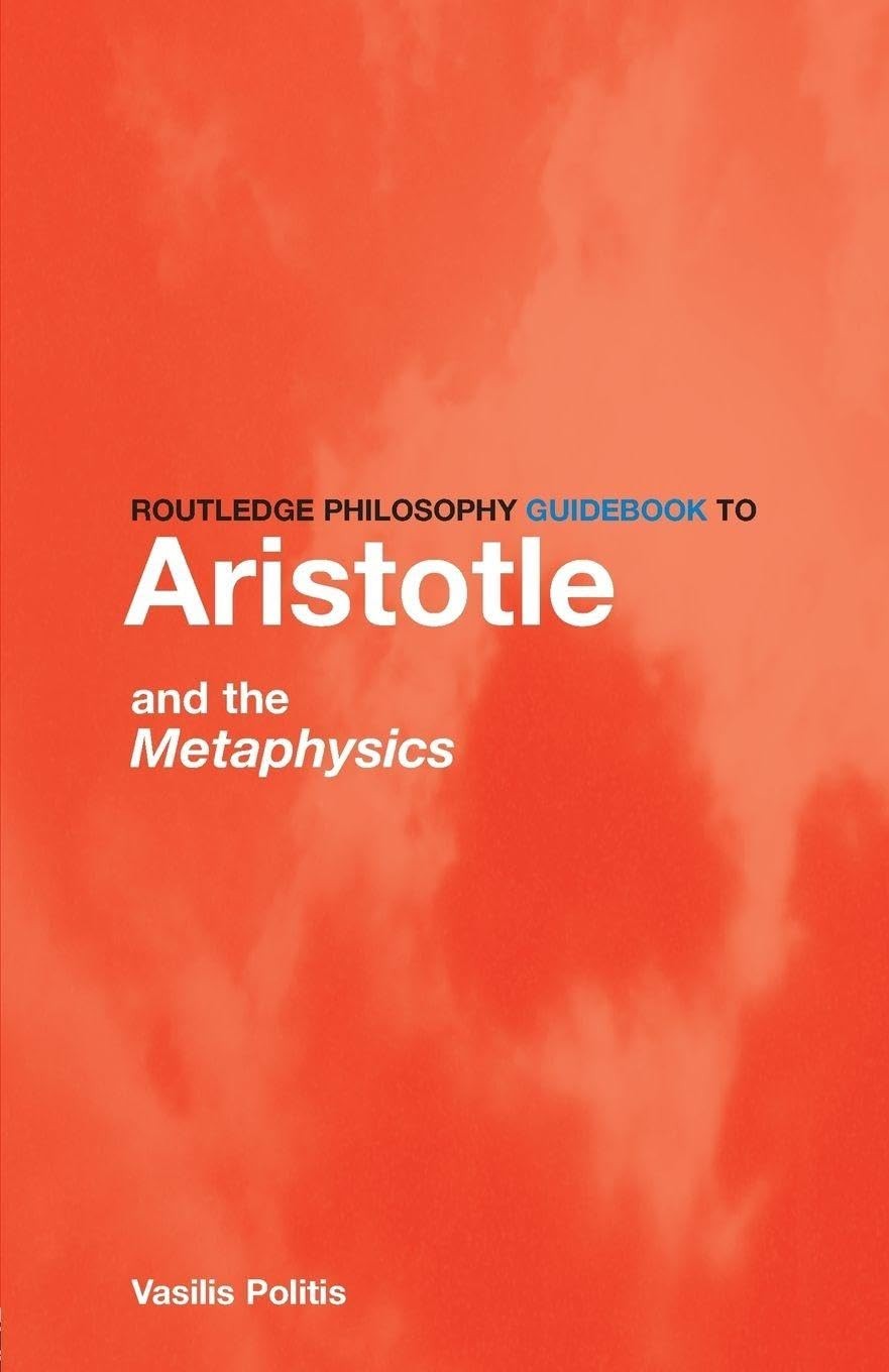 Buy Aristotle and the Metaphysics by Vasilis Politis — BookShops.in