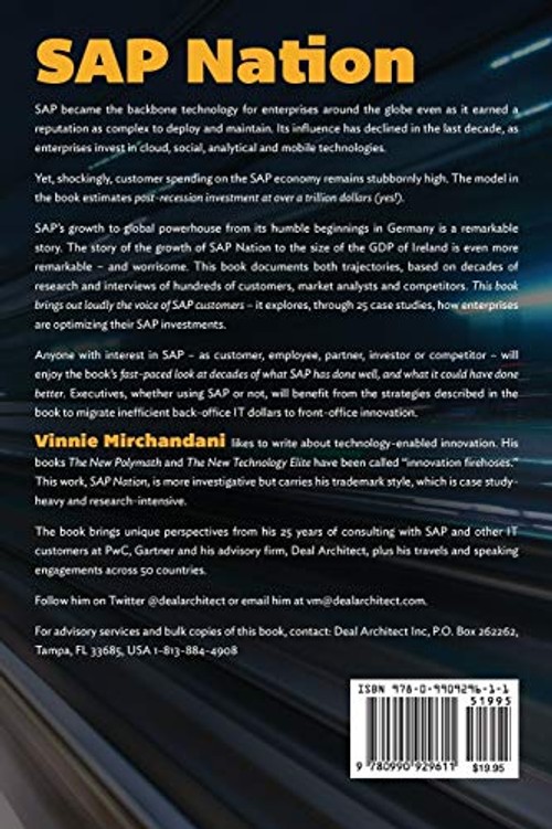 SAP Nation: a runaway software economy – Vinnie Mirchandani view 3