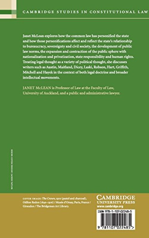 Searching for the State in British Legal Thought – Janet McLean view 3