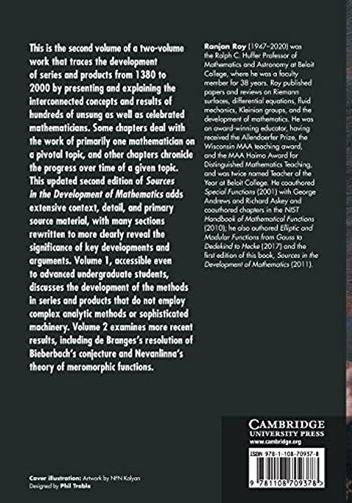 Series and Products in the Development of Mathematics - Ranjan Roy view 3