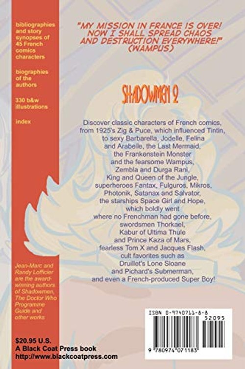 Shadowmen 2: Heroes and Villains of French Comics - Jean-Marc Lofficier view 3