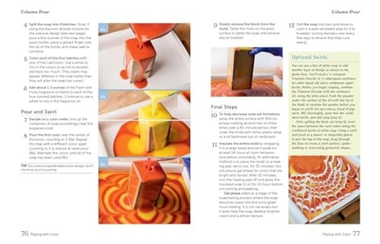 Soap Crafting: Step-by-Step Techniques for Making 31 Unique Cold-Process Soaps view 4