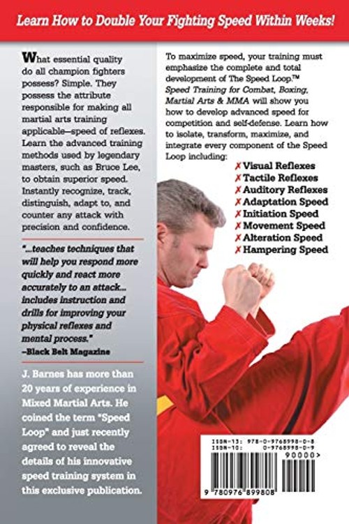Speed Training for Combat, Boxing, Martial Arts, and MMA by J. Barnes – Hardcover view 3