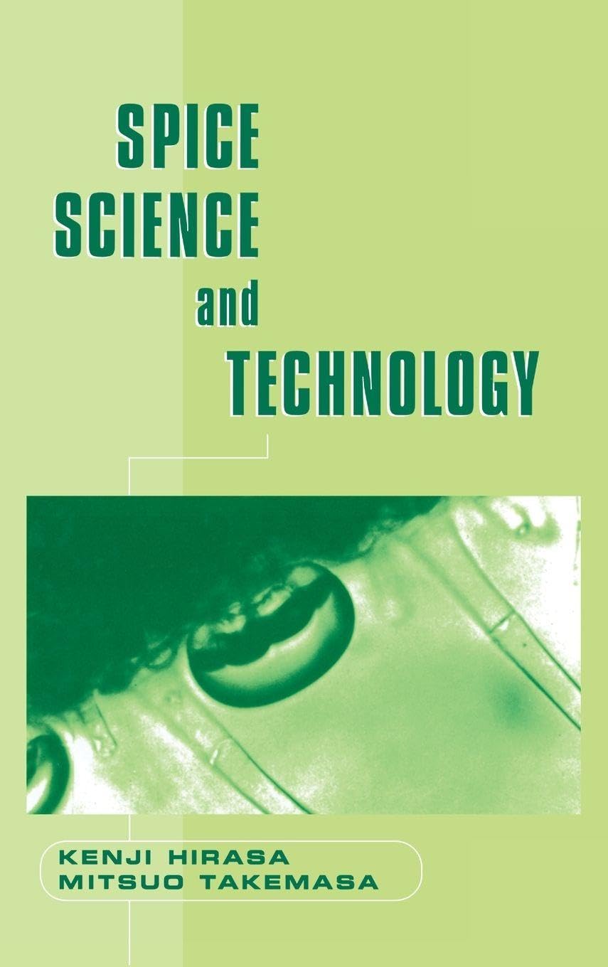 Buy Spice Science and Technology by Kenji Hirasa — BookShops.in
