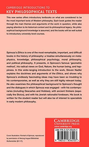 Spinoza's 'Ethics' (English, Steven M. Nadler) view 3