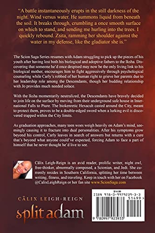 Split Adam: Scion Saga – Calix Leigh-Reign view 3