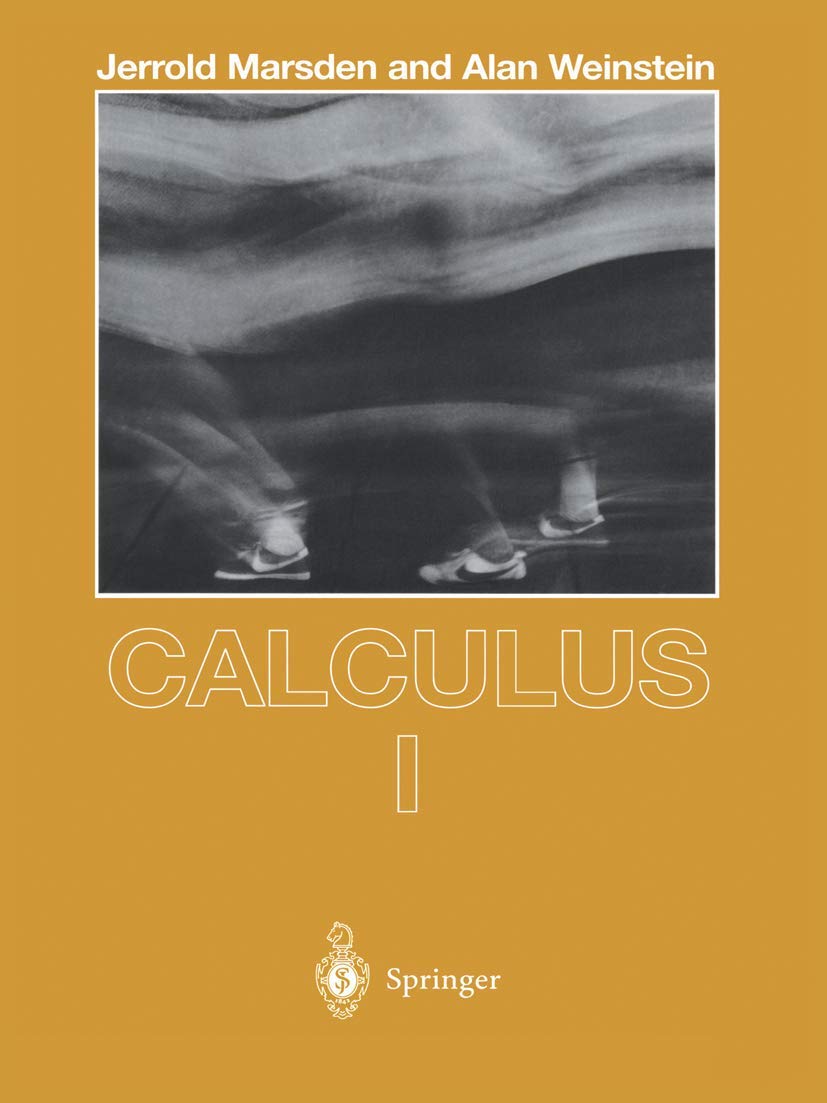 Buy Calculus I by Jerrold Marsden – Math Textbook — BookShops.in