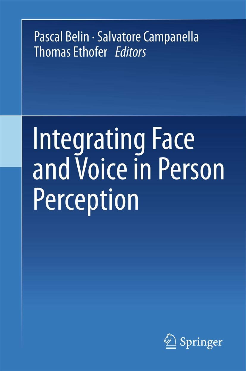 Buy Integrating Face and Voice in Person Perception — BookShops.in