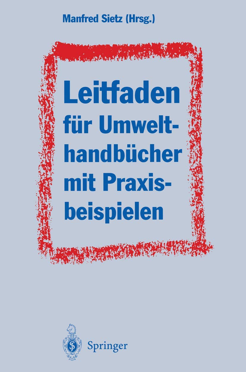 Buy Leitfaden Für Umwelthandbücher Mit Praxisbeispielen: Glieder — BookShops.in