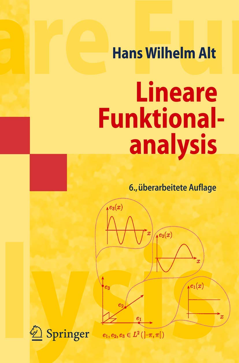 Buy Lineare Funktionalanalysis by Hans Wilhelm Alt — BookShops.in