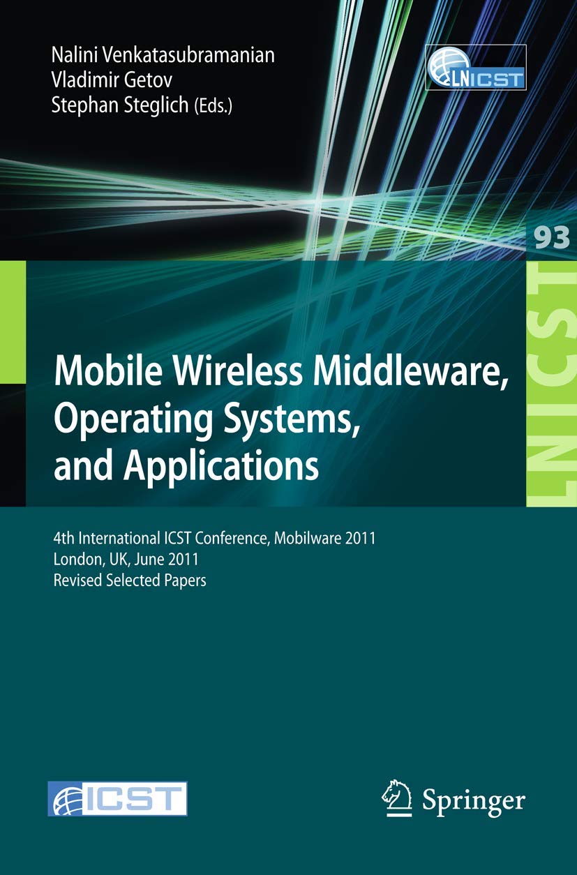 Buy Mobile Wireless Middleware, Operating Systems, and Applicati — BookShops.in