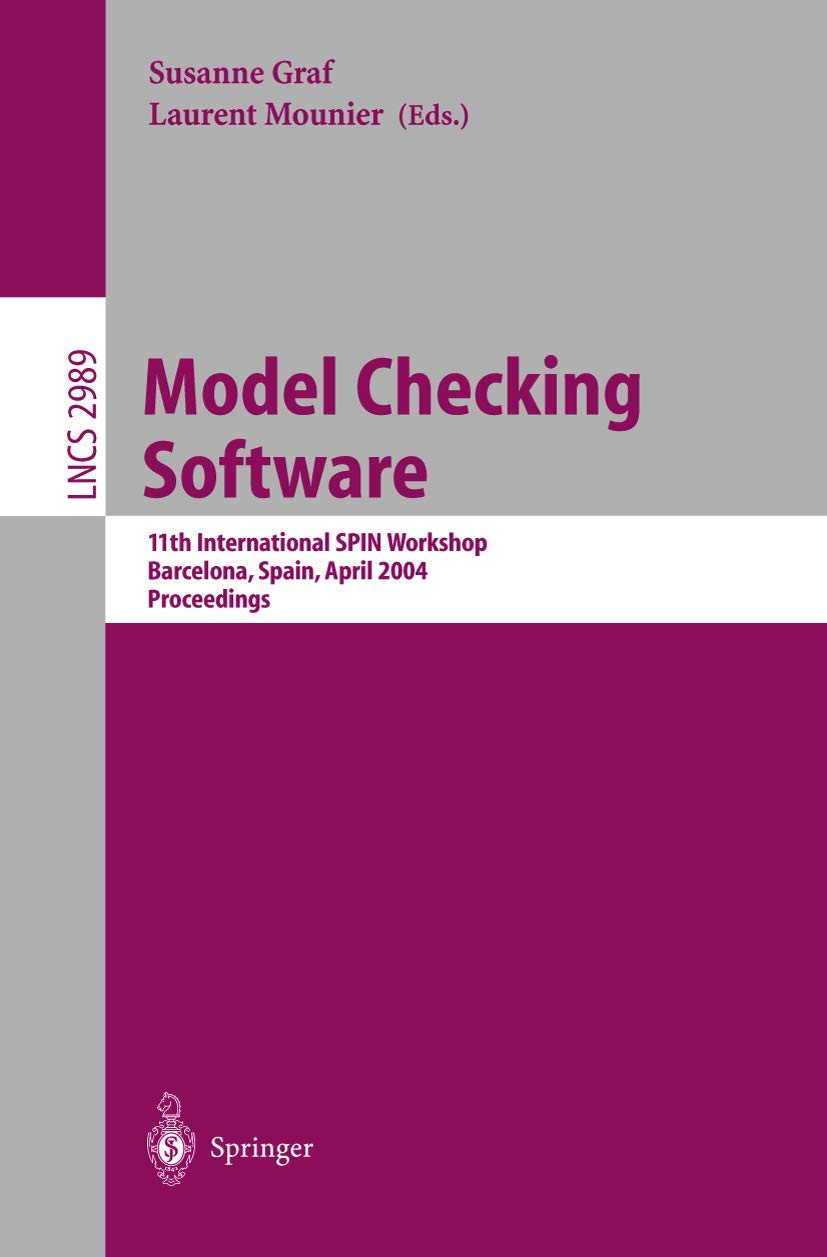 Buy Model Checking Software: 11th International SPIN Workshop, B — BookShops.in