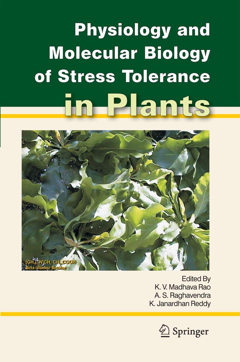 Buy Physiology and Molecular Biology of Stress Tolerance in Plan — BookShops.in