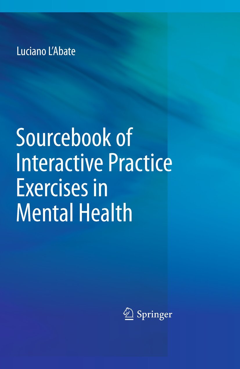 Buy Sourcebook of Interactive Practice Exercises in Mental Healt — BookShops.in