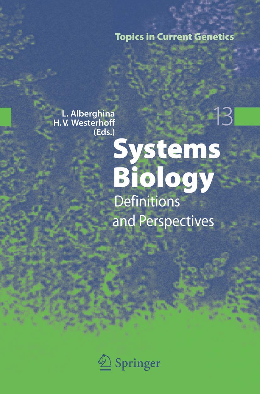 Buy Systems Biology: Definitions and Perspectives: 13 (Topics in Current Genetics) — BookShops.in