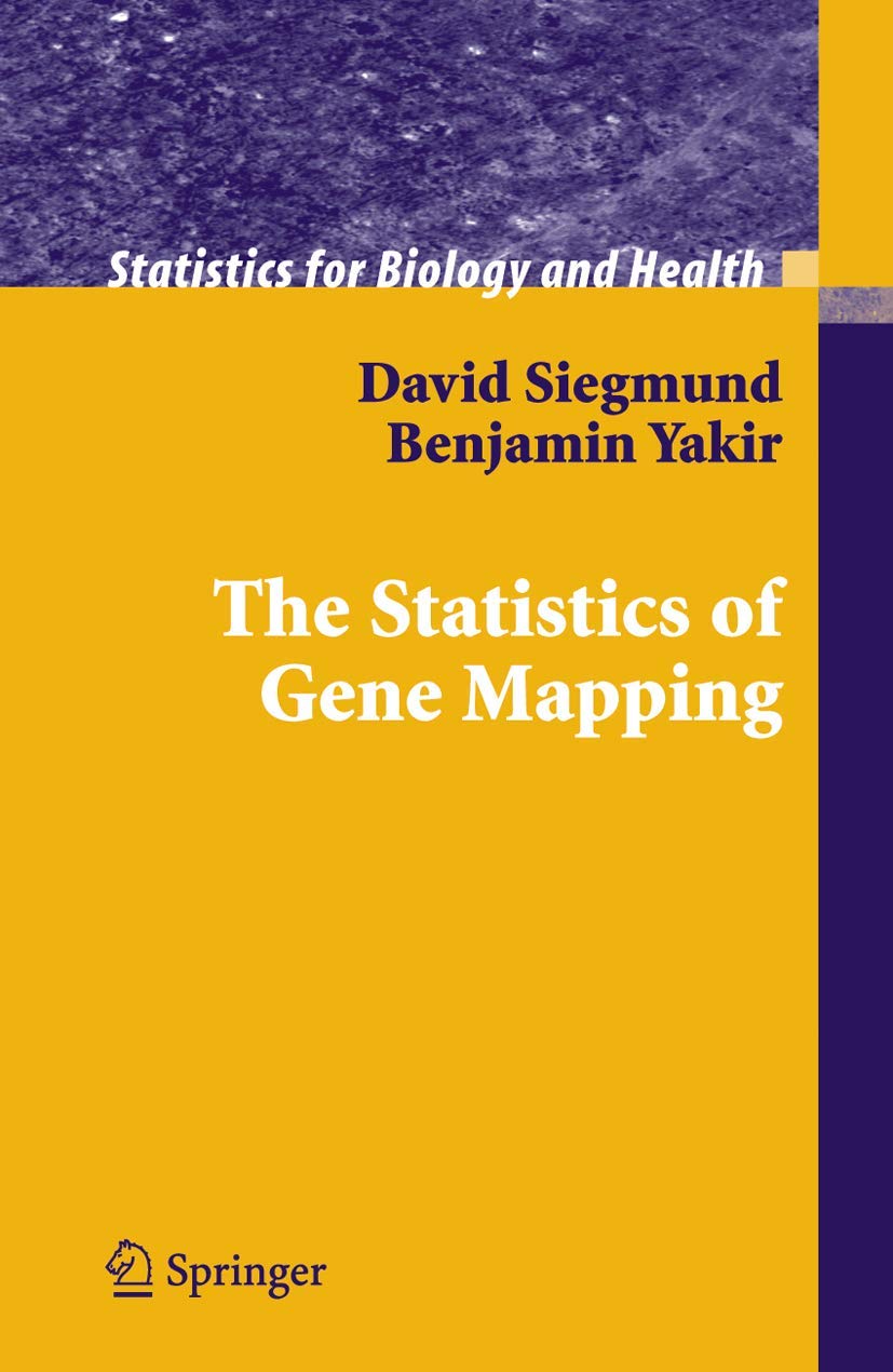 Buy Statistics of Gene Mapping by David Siegmund — BookShops.in