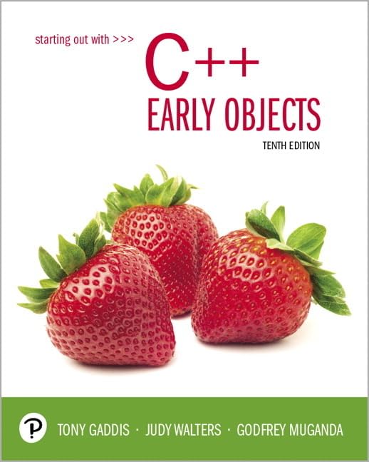 Buy Starting Out With C++: Early Objects by Tony Gaddis — BookShops.in