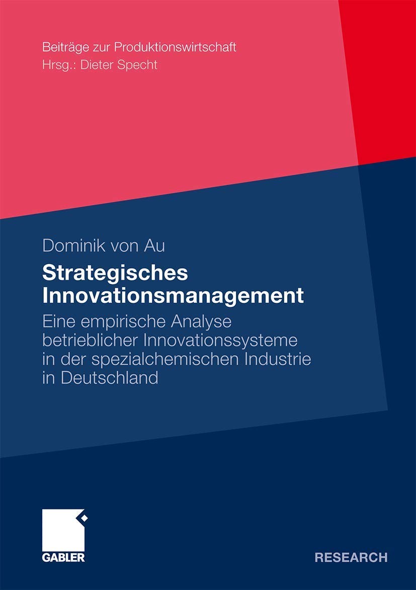 Buy Strategisches Innovationsmanagement (English, Dominik Von Au) — BookShops.in