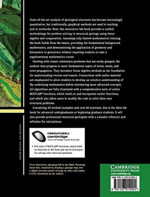 Structural Geology Algorithms: Vectors and Tensors – Richard Allmendinger view 3