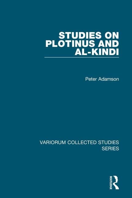 Buy Studies on Plotinus and Al-Kkindai (English, Peter Adamson) — BookShops.in