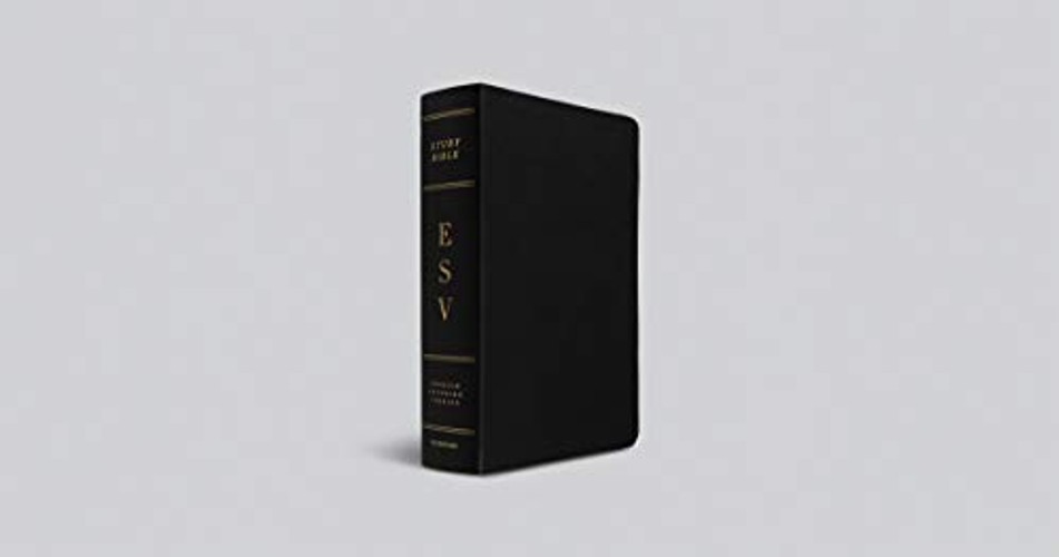 ESV Study Bible – English Standard Version Black Genuine Leather view 5