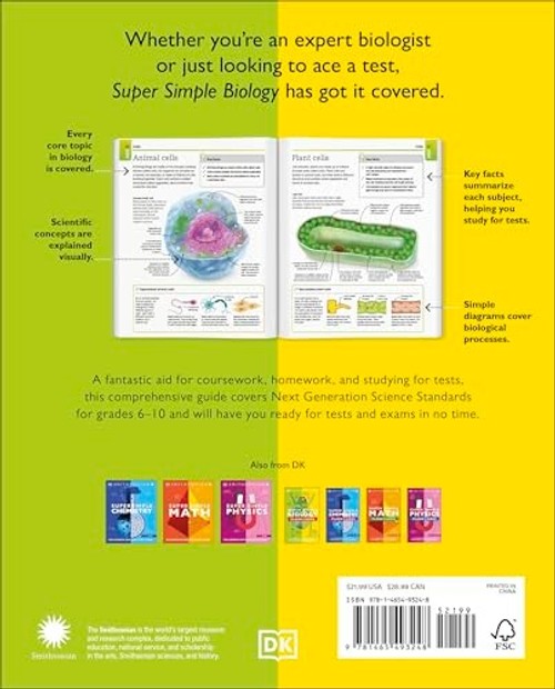 SuperSimple Biology: The Ultimate Bitesize Study Guide by DK view 3