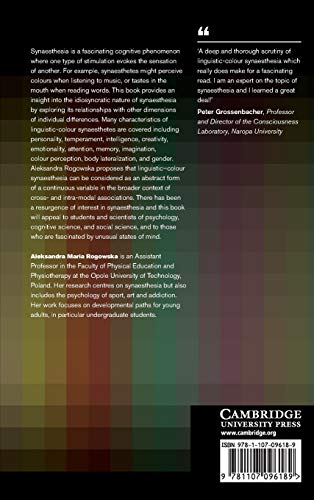 Synaesthesia and Individual Differences view 3